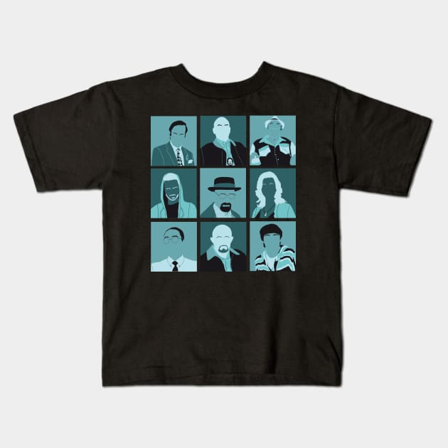 Breaking Pop Kids T-Shirt by Edwoody